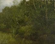 HOFFMANN, Hans Landscape with a pond Sweden oil painting artist